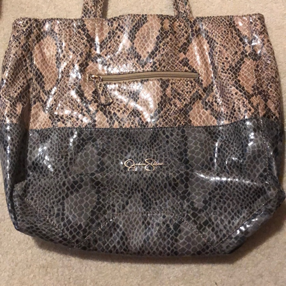 Jessica Simpson snake skin bag/purse